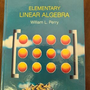 Elementary Linear Algebra book
